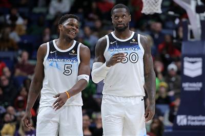 Teammate assistance is limited! Edwards and Randall combined for 57 points to find a savior