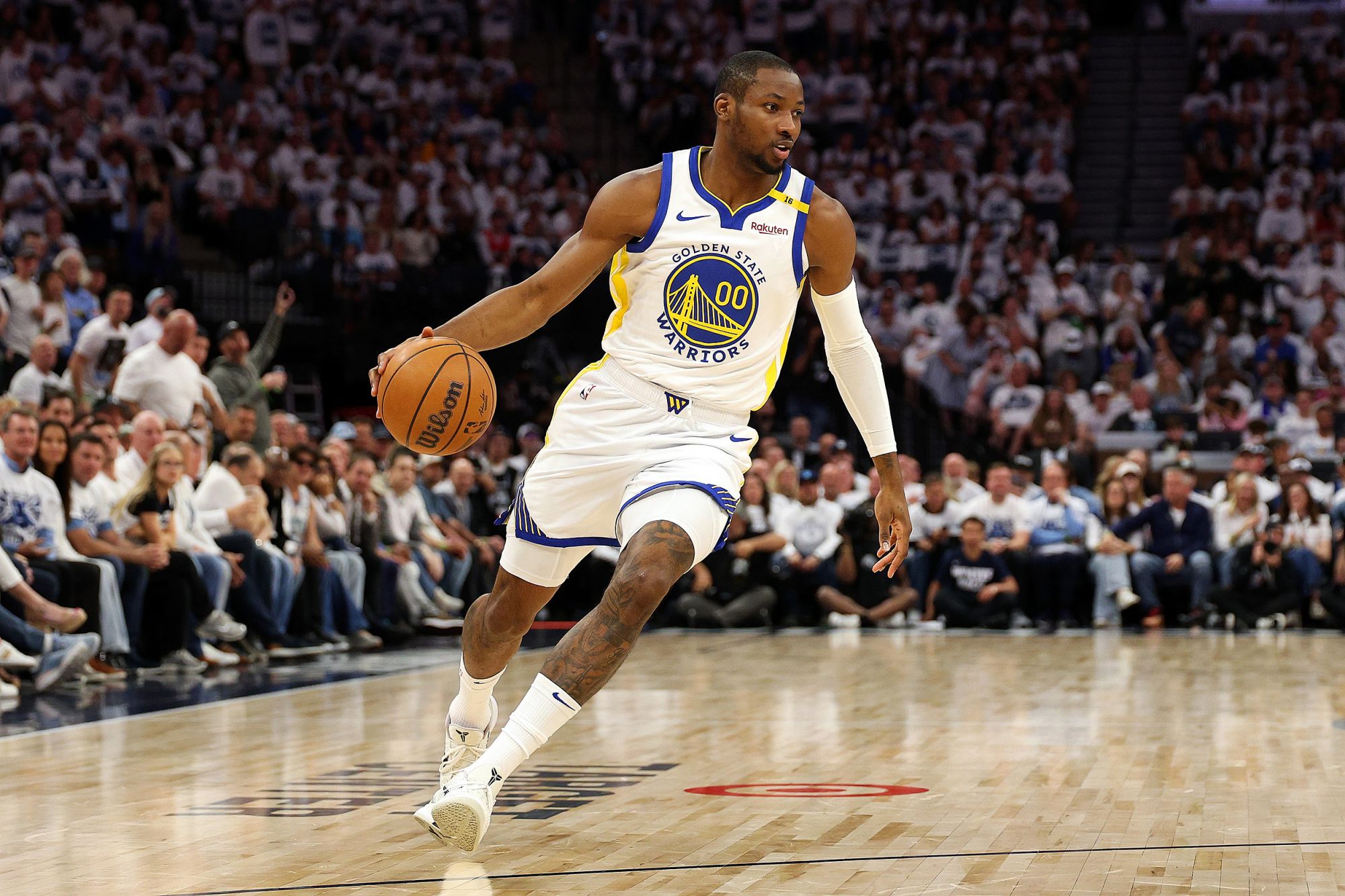 The Warriors' starting five combined for 45 points, setting a new record for the third-lowest total points in a single game by a starter this season.
