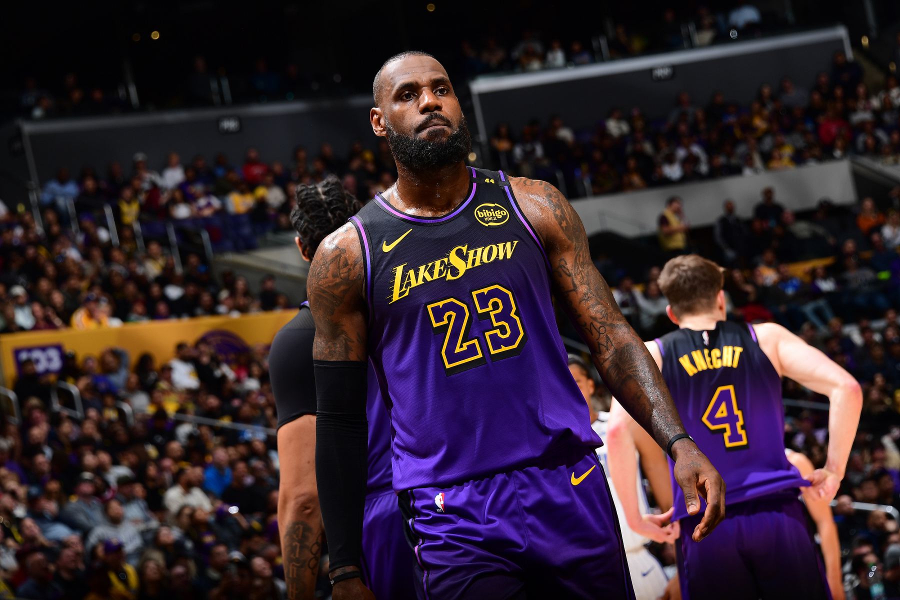 The Lakers' opponents in the next five games will all be the last teams in the Western Conference, and James is expected to return to the game in the next game.