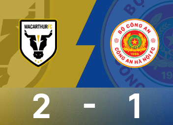 AFC Champions League second-level match report: Gerzan and Caceres scored, MacArthur 2-1 Hanoi