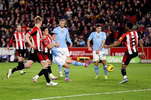 Brentford vs Manchester City